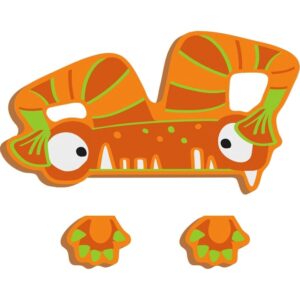 Monstres lettres alphabet Woody