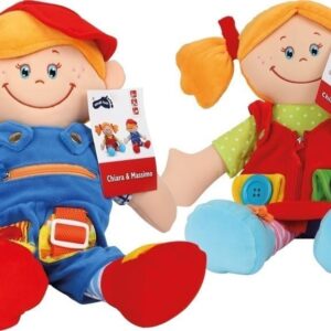 Poupées textile "Chiara & Massimo"