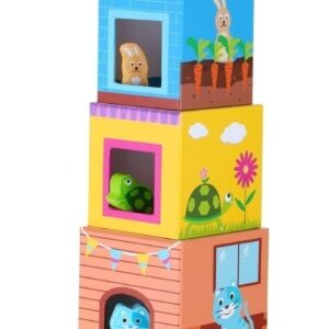 Cubes à empiler Animaux domestiques