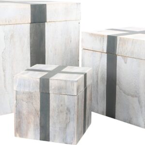 Malle en bois "Cadeau"