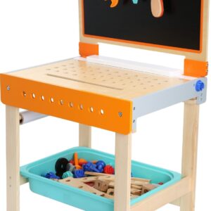 Etabli pour enfants avec table à dessin