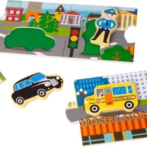 Puzzle à raconter Ville