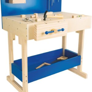 Etabli bleu avec accessoires
