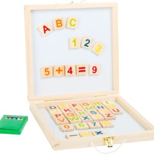 Coffret-tableau Lettres+Chiffres, aimantés