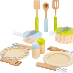 Kit couverts et casseroles pour la cuisine d'enfant