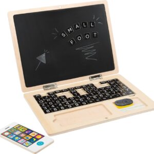 Ordinateur portable en bois avec tableau aimanté