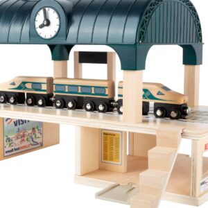 Gare avec accessoires