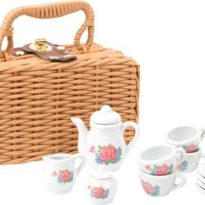 Service à café dans la valise, porcelaine