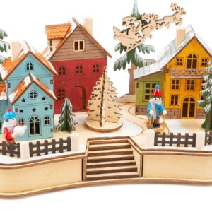 Lampe Village de Noël