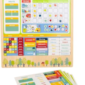 Calendrier éducatif, magnétique "Educate"