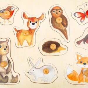 Puzzle à poser Animaux de la forêt