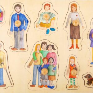 Puzzle à poser Famille et amis