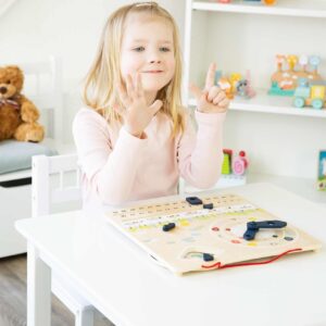Horloge éducative avec calendrier "Educate"