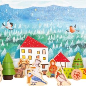 Calendrier de l'Avent Forêt d'hiver