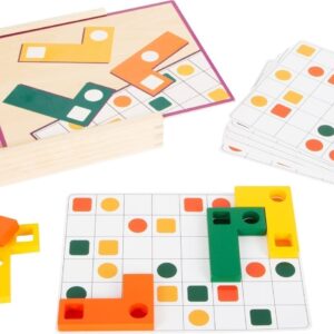 Jeu éducatif Puzzle en bois Formes géométriques