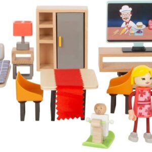 Set de meubles de maison de poupée Moderne
