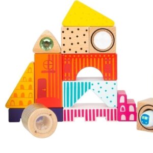 Blocs de construction en bois Fantaisie