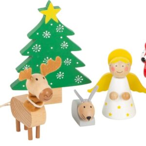 Set de jeu Noël des animaux de la forêt