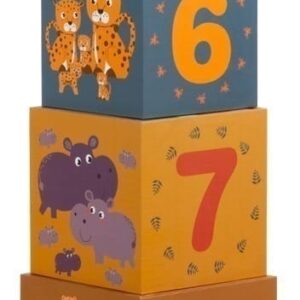 Cubes à empiler "Safari"
