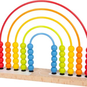 Circuit de motricité et boulier Arc-en-ciel