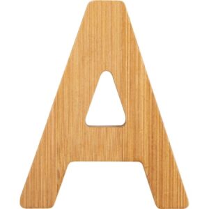 Lettres alphabet en bambou