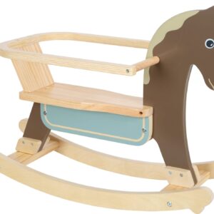 Cheval à bascule avec siège