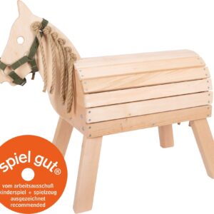 Cheval de bois compact