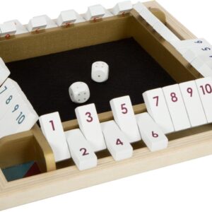 Jeu de dés Shut the Box "Gold Edition"