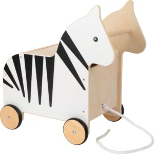 Coffre à jouets avec roulettes Zèbre « Wildlife »