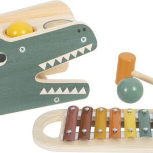 Banc à marteler avec xylophone « Safari »