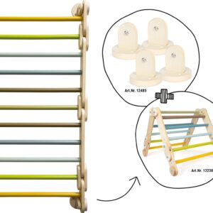 Triangle d’escalade et espalier 2 en 1 « Adventure »