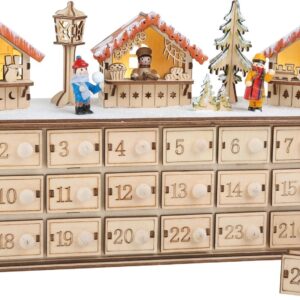 Calendrier de l'Avent Marché de Noël