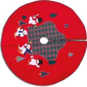 Nappe sapin «Bonhomme de Neige»