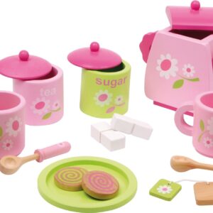 Service à thé pour enfants Fleurs