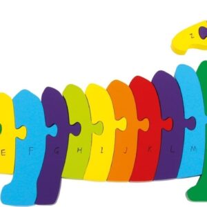Puzzle ABC Crocodile