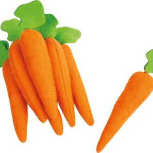 Carottes en feutre