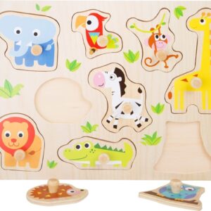 Puzzle à poser Animaux du zoo