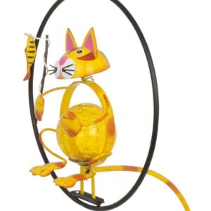 Pique métal «Balançoire Chat»