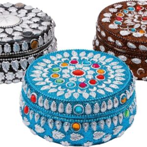 Boîte à bijoux ronde